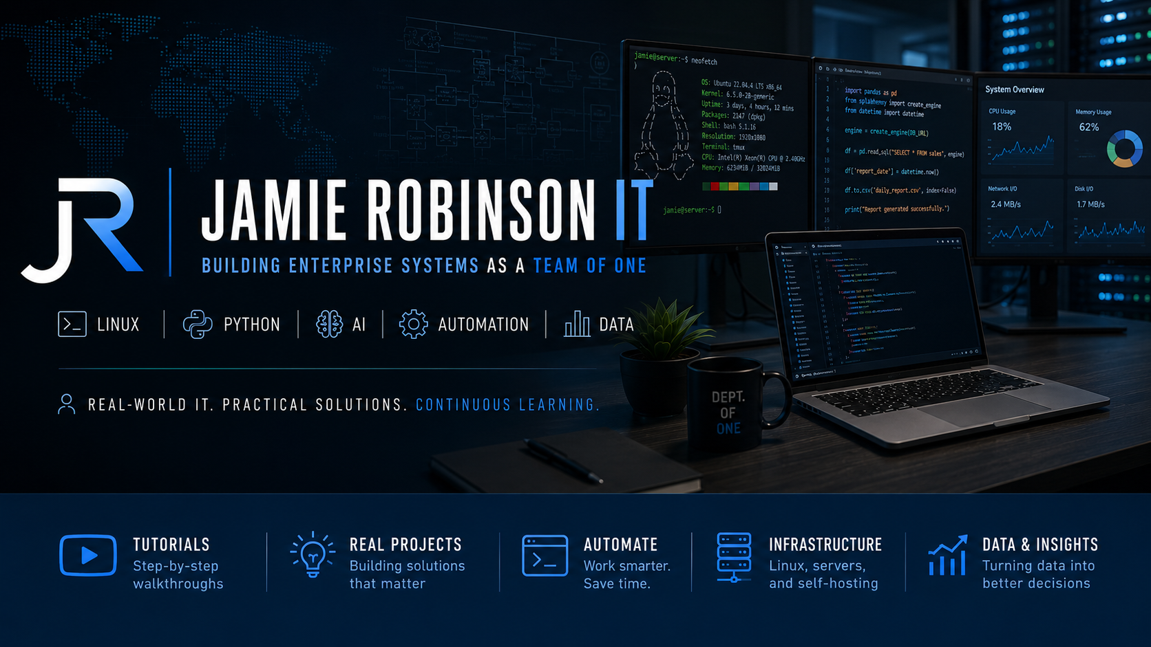 Jamie Robinson IT banner
